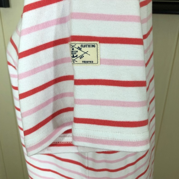 Premium Joules Stripe Dress Size 12-14 US - Picture 5 of 7